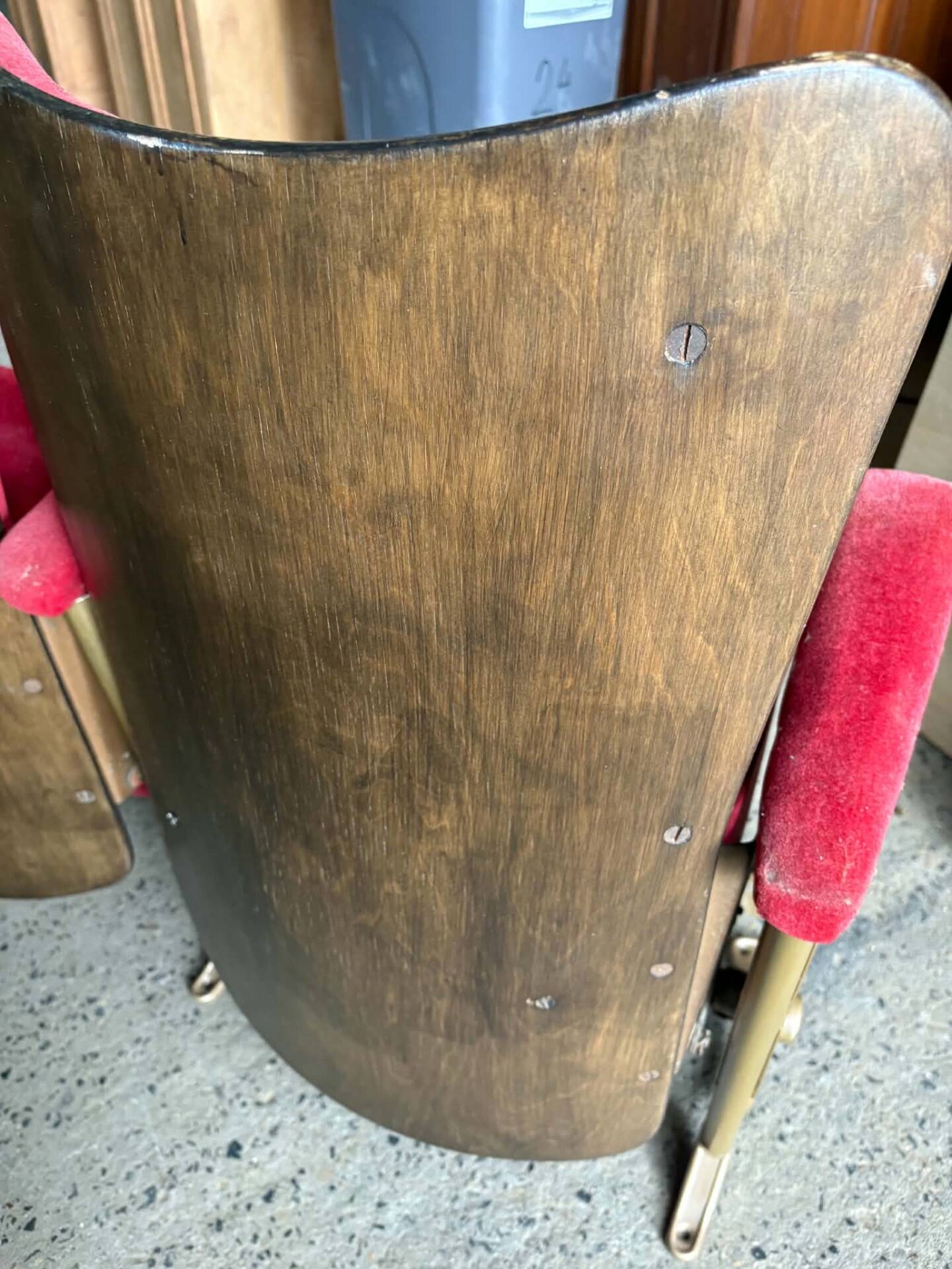 Old Cinema / Theatre Armchairs