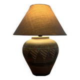 Terracotta lamp