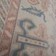 Vintage Turkish rug handmade 172x258 cm