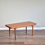 Midcentury teak extending coffee table by Mcintosh