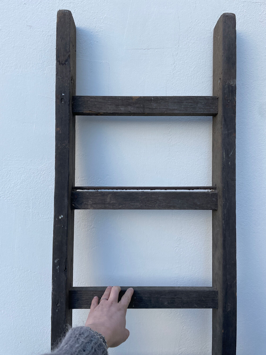 Wooden ladder