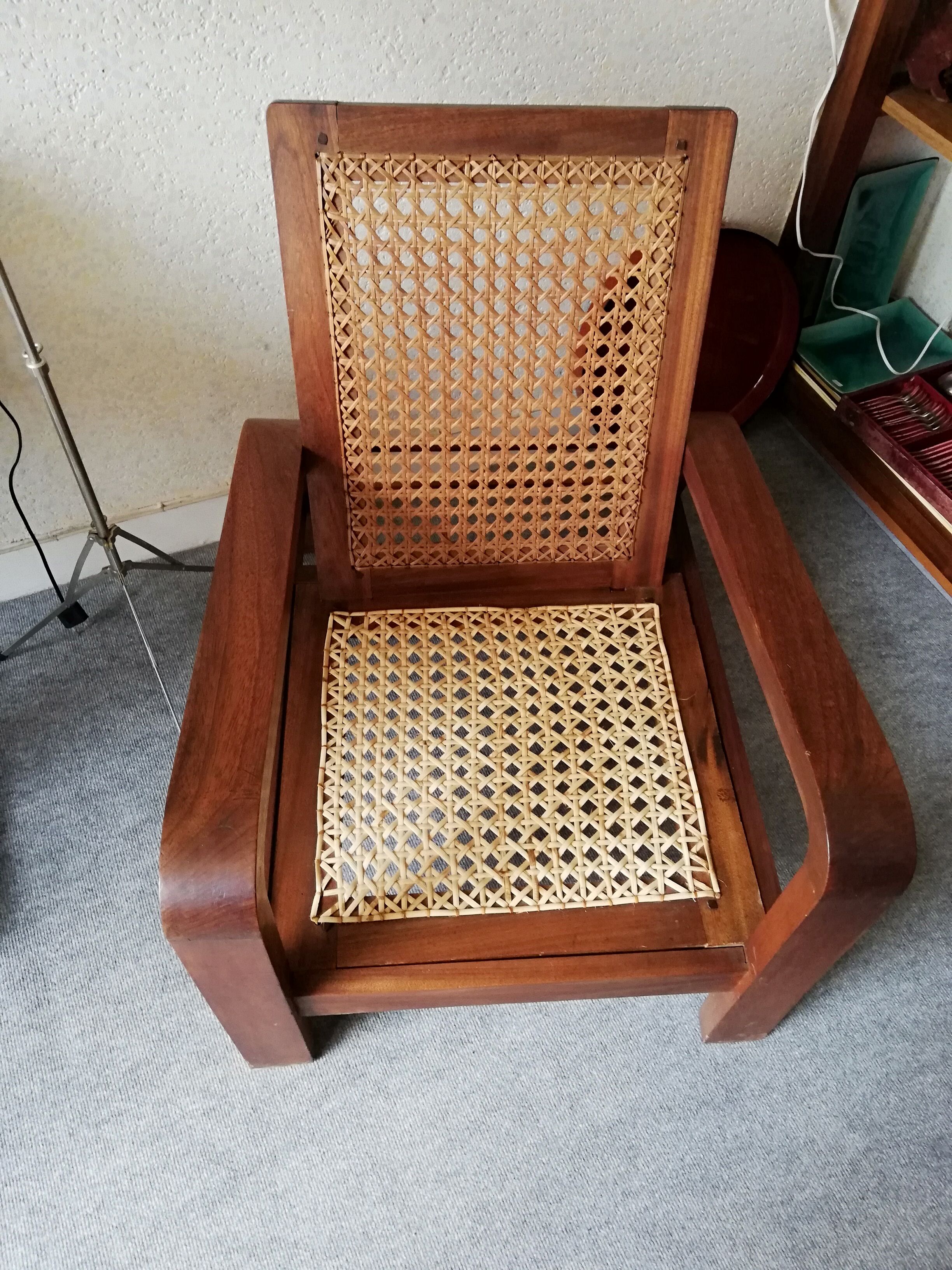 Armchair wood years 50