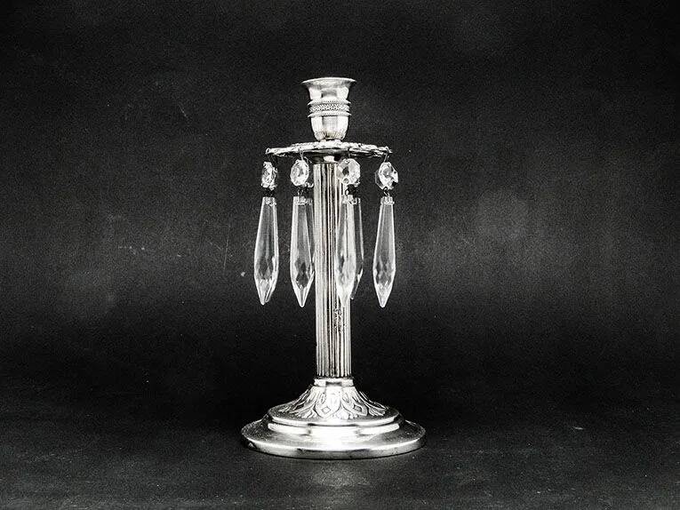 CW2 Schiffers - candlestick with crystals