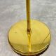 Mid-century brass floor lamp