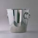 Art Deco silver-plated metal champagne bucket, 1960s