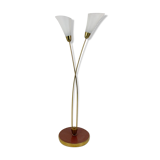 Lampadaire Art déco en laiton, années 1930