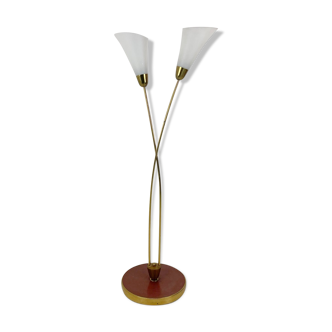 Lampadaire Art Déco laiton, années 1930