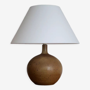 Lampe vintage en grès