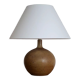 Lampe vintage en grès