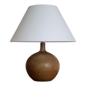 Vintage stoneware lamp