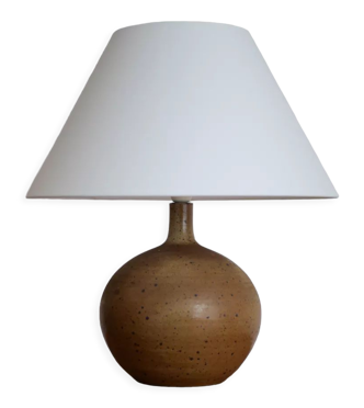 Lampe vintage en grès