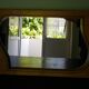 Wall mirror with light wood frame - 1960  54x35cm