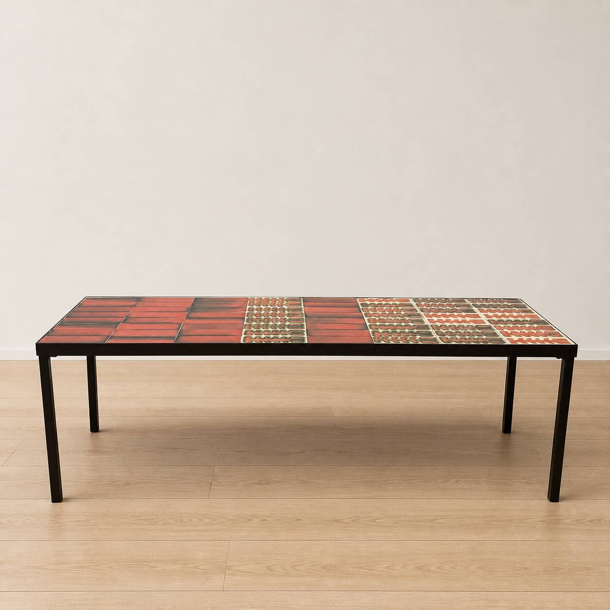 Table basse de Roger Capron, années 60