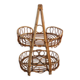 Rattan desserte from the 60s