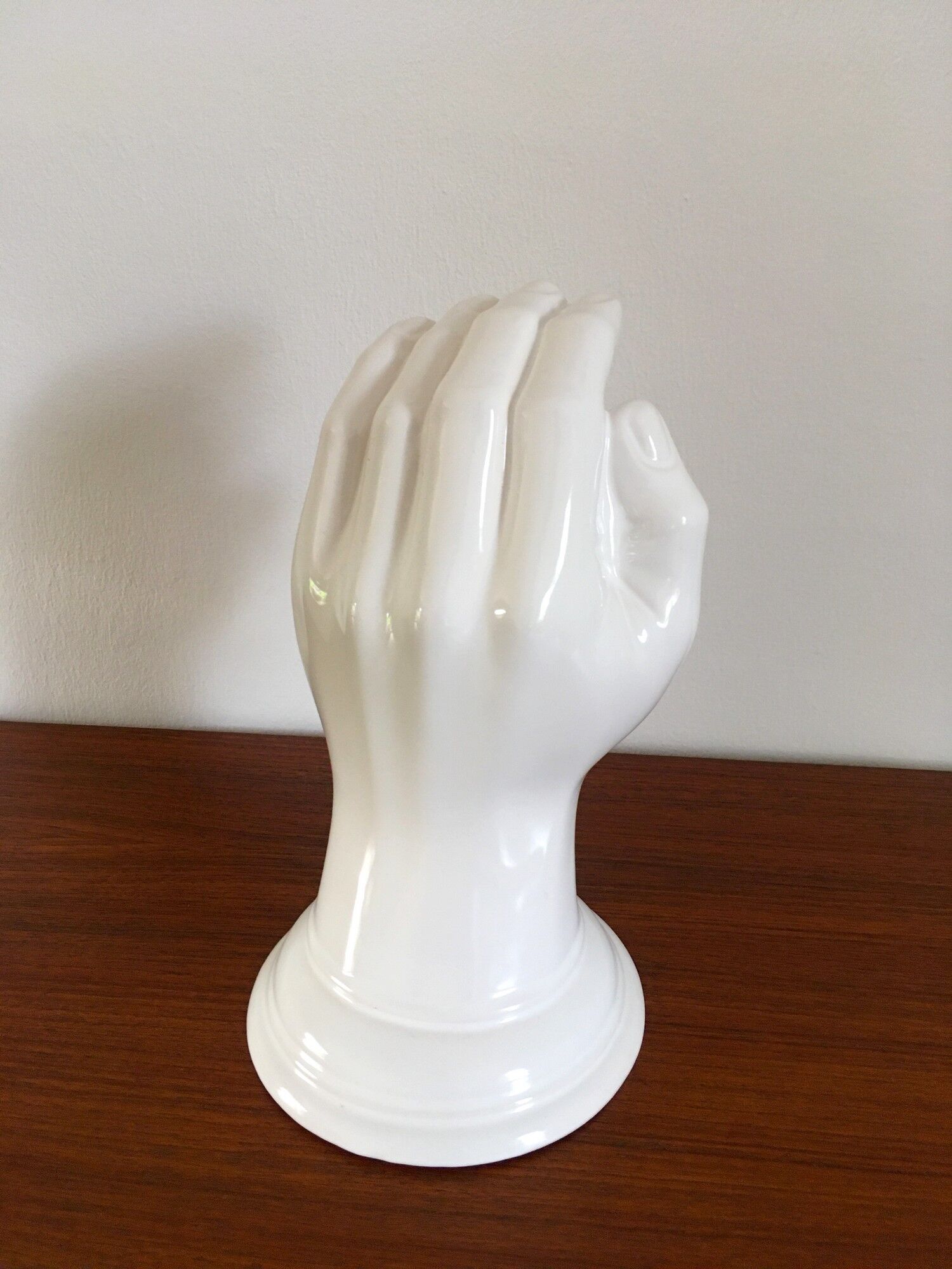 Vintage hand lamp in ceramic 70s