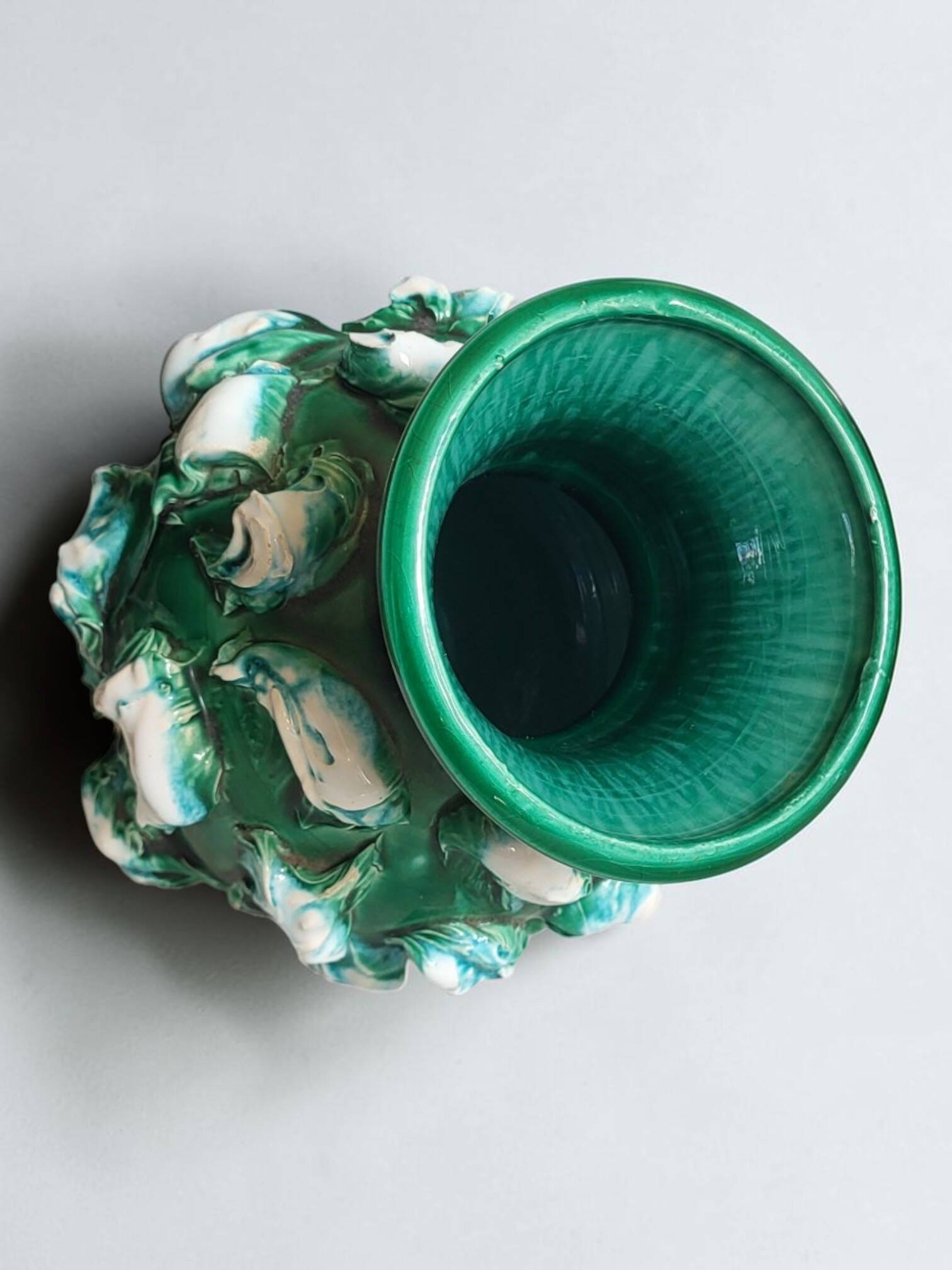 Ceramic vase Vallauris 1950s