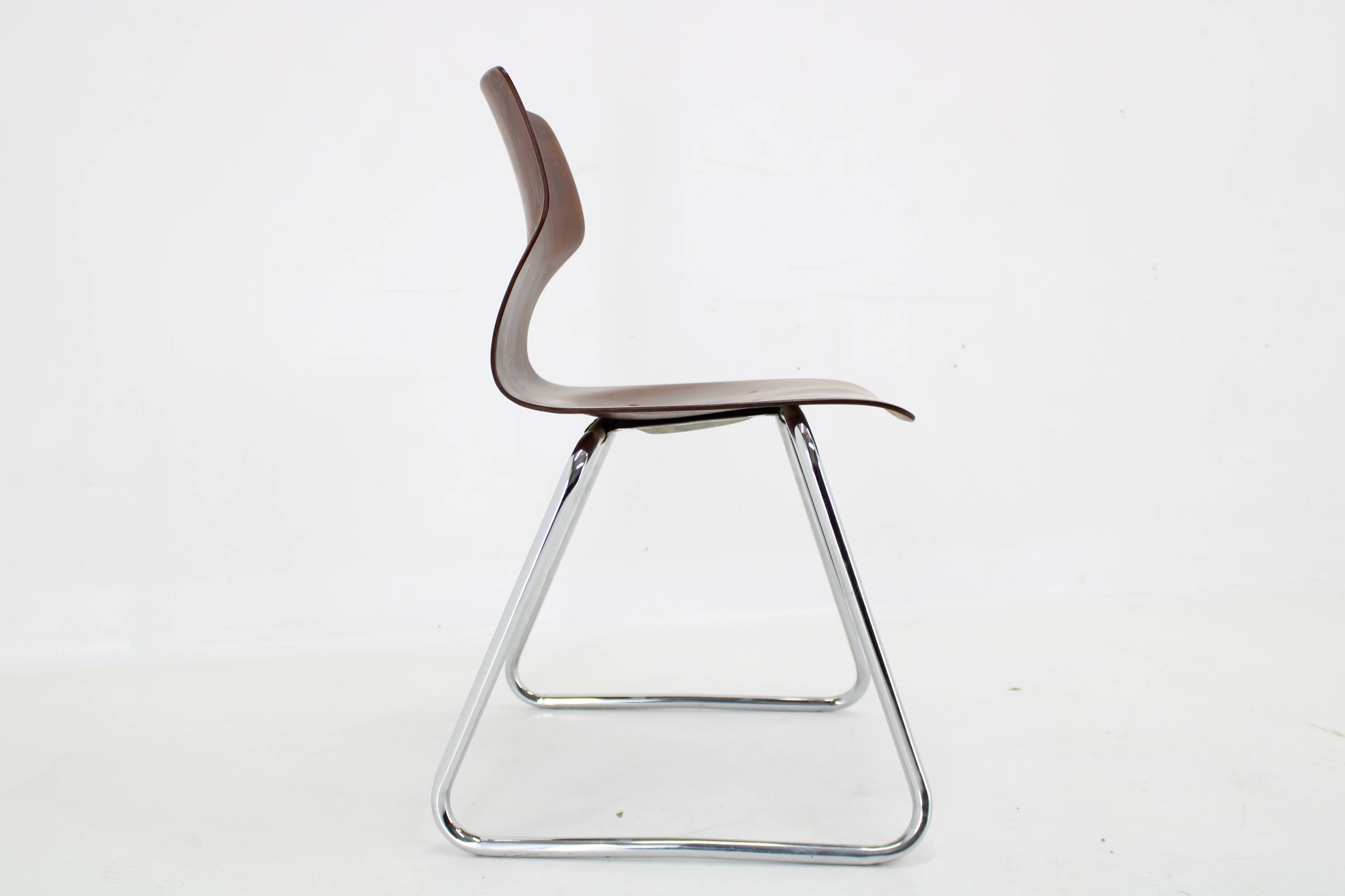 1970s Elmar Flototto Dining or Side Chair, Germany -40 Pieces Available