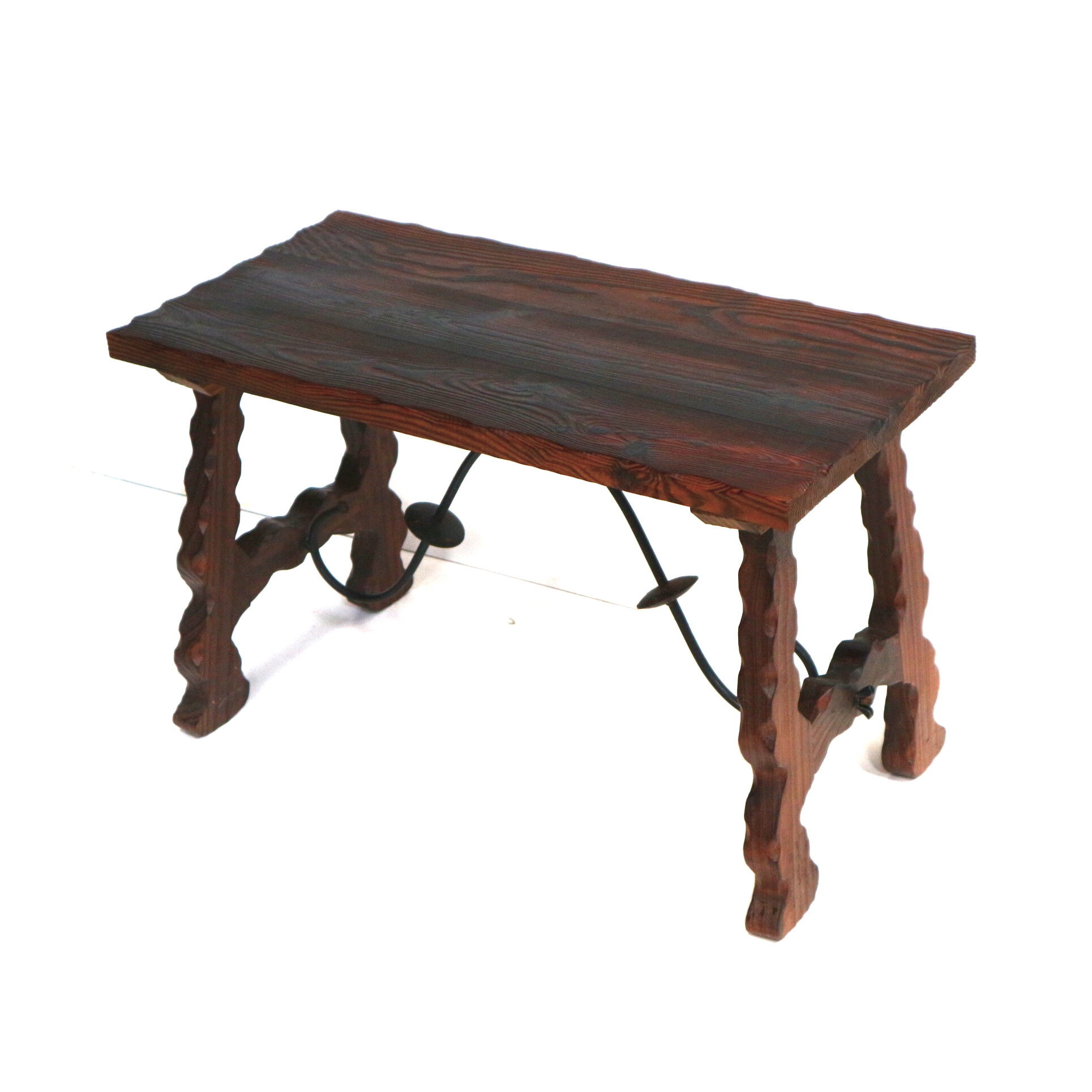 Large vintage Spanish Brutalist table / side table from the 1960s