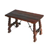 Large vintage Spanish Brutalist table / side table from the 1960s