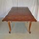 Extendable rectangular table with Italian extension cords