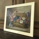 Still life signed Brucy - 65 x 54 cm