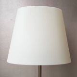 Lamp with 80s plastic lampshade