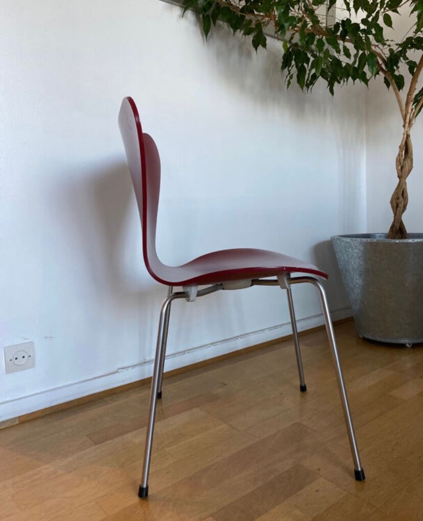 Chaise serie 7 d'Arne Jacobsen pour Fritz Hansen
