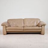 ‘Model 4000’ leather sofa set by Rolf Benz, Set of 4