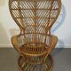 Gio Ponti rattan armchair