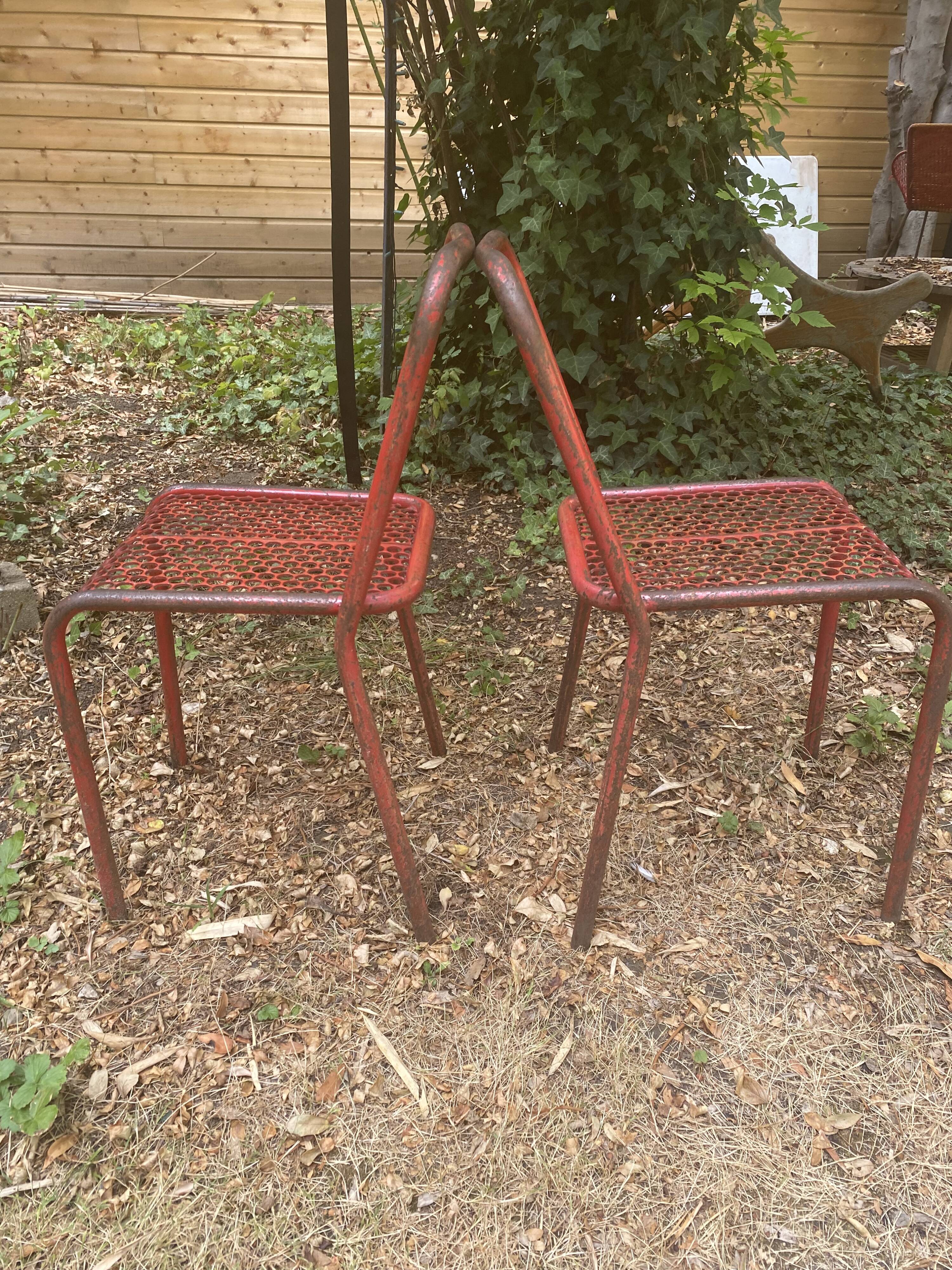 Lot chairs René Malaval