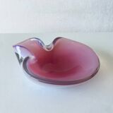 Large Murano pocket tray in opaline
