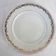 18 golden flat plates CNP Haute Porcelaine de Luxe du Berry