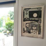 Liithography of Gustave CAMUS