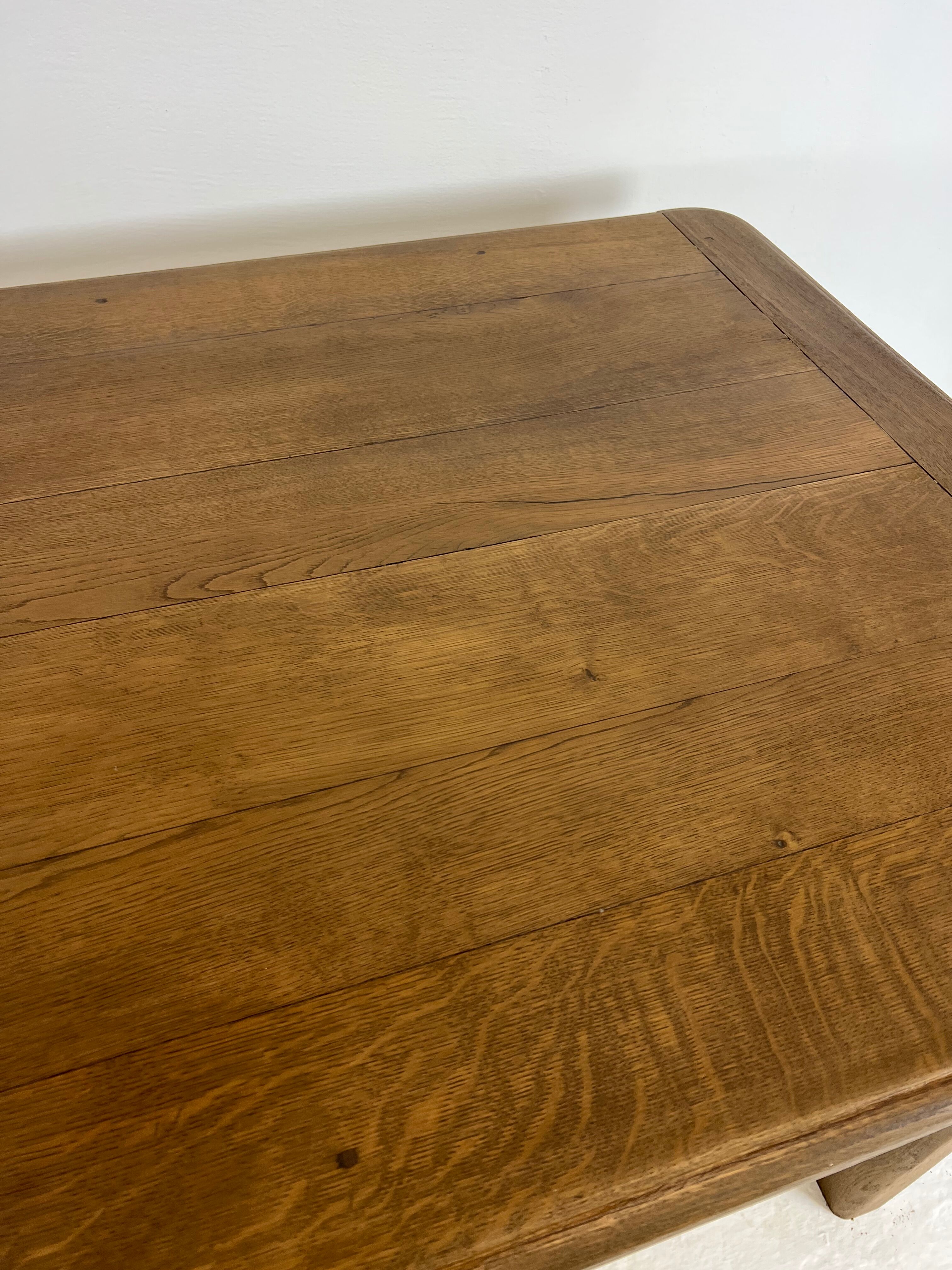 Old oak farmhouse table