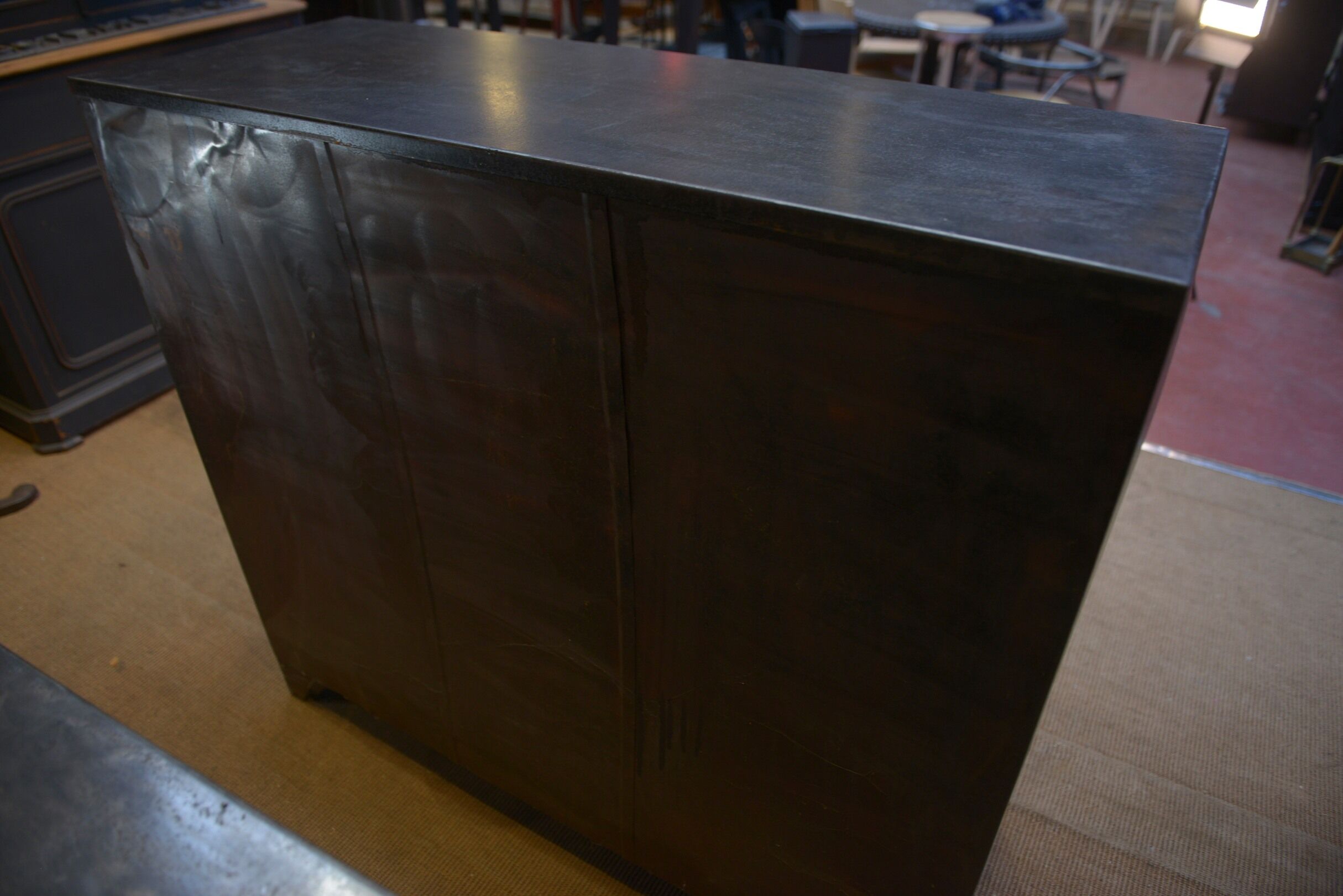 Industrial metal sideboard furniture 1950
