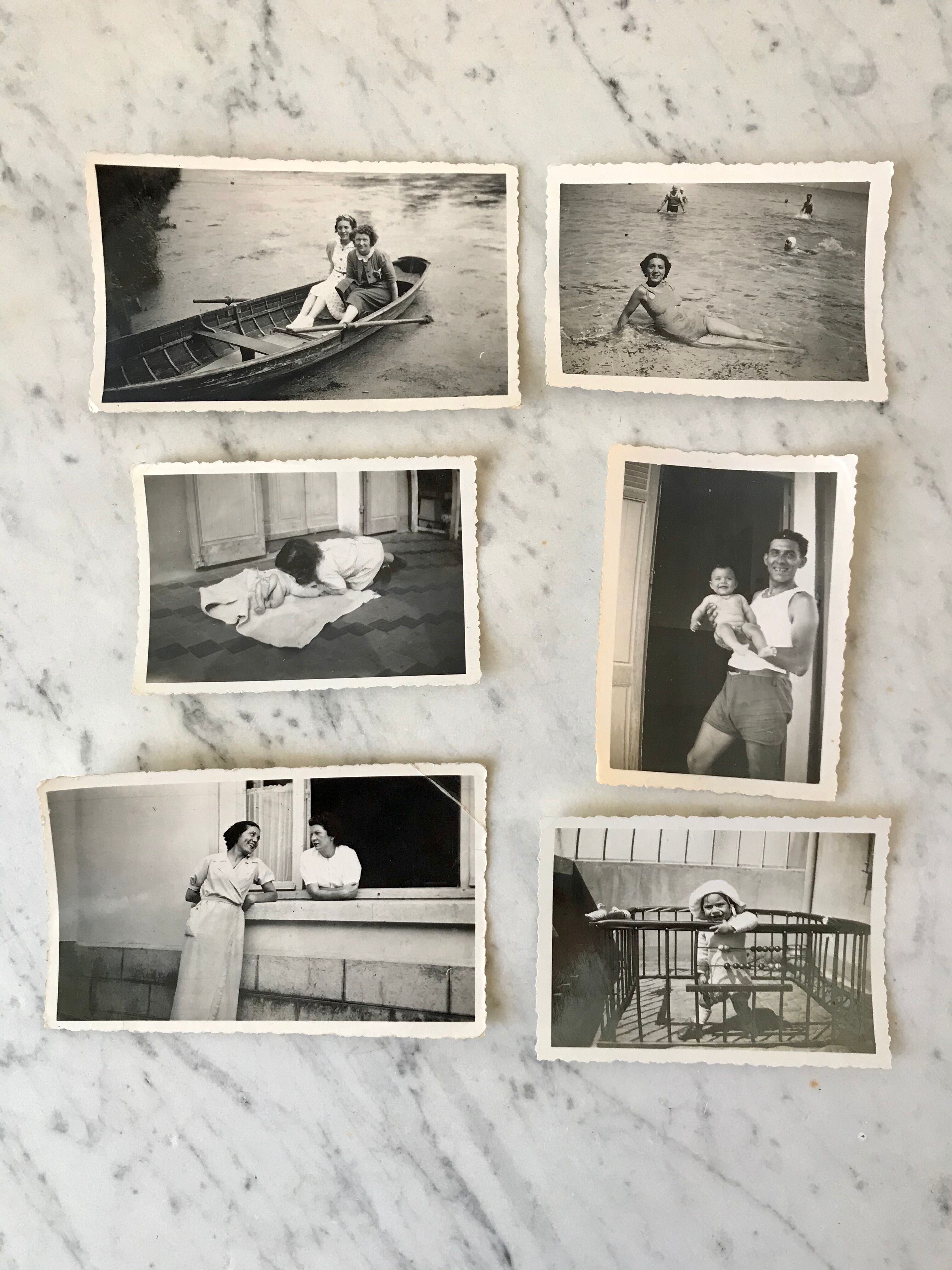 Set of vintage photos 30-40s