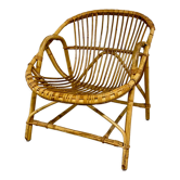 Rattan armchair