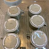 Service à café vintage en porcelaine de Virebent