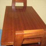 Old teak magazine holder