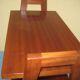 Old teak magazine holder