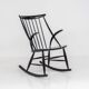 Fauteuil à bascule "IW3" par Illum Wikkelsø