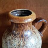 Vintage Set of Four West German Ceramic Vases - Fat Lava - Scheurich - 1960s