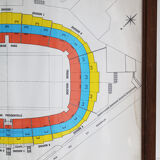 Map of the Parc des Princes