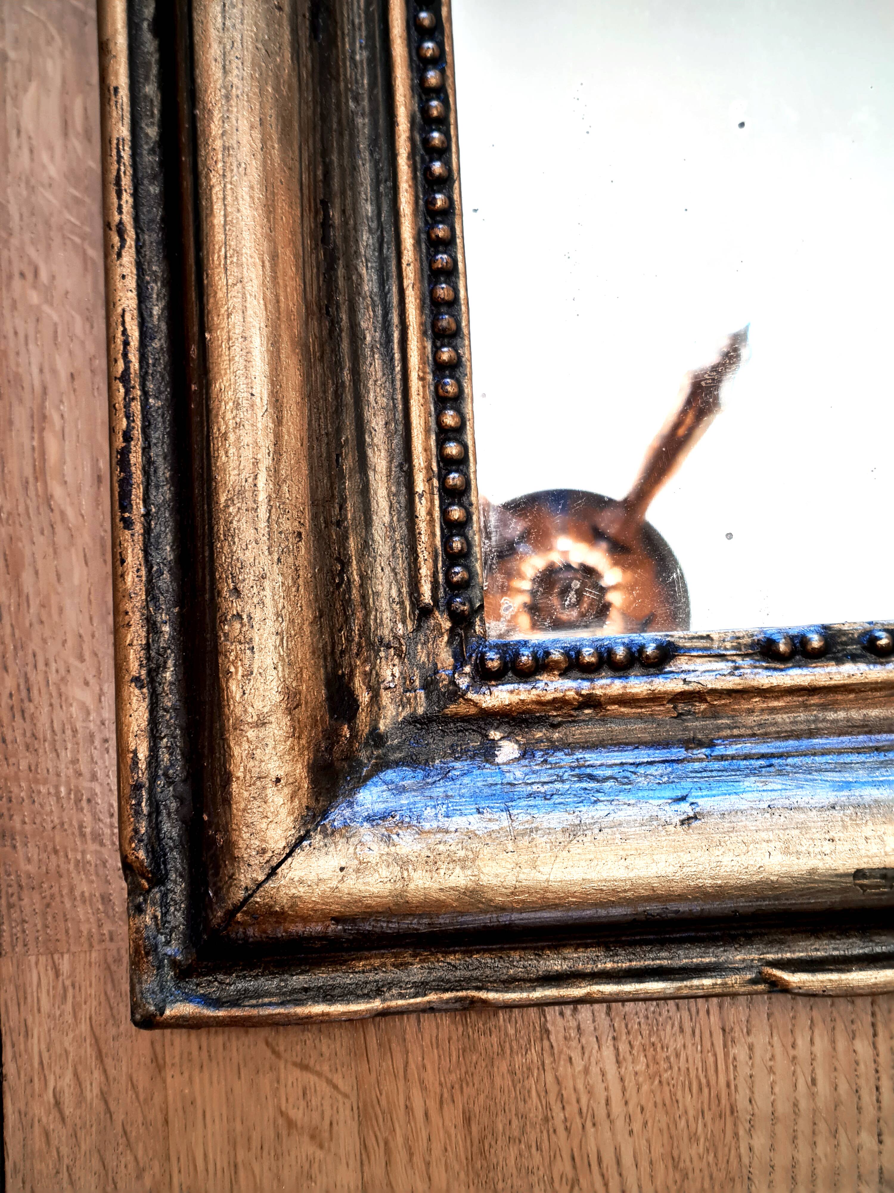 Antique Louis-Philippe mirror "Léonard"