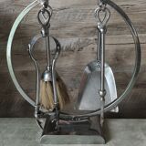Serviteur de table cheminée vintage
