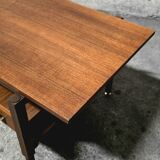 Vintage teak coffee table with drawer from the 60s