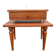Small varnished wood nightstand, 1950s.