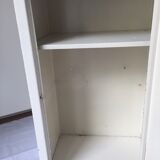 White metal furniture