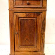 Louis Philippe bedside table in 19th century walnut