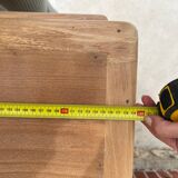 Vintage wooden sideboard cabinet